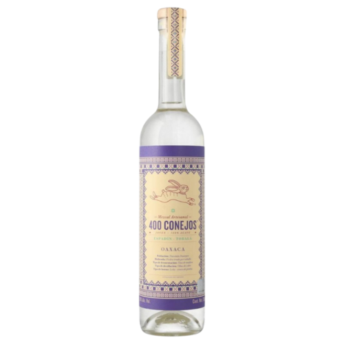 Mezcal 400 Conejos Tobala 750 ml.