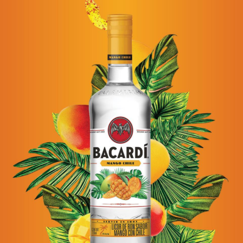 Licor de Ron Bacardi Mango Chile 750 ml.
