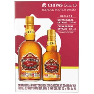 Whisky Chivas Regal Extra 13 Años Sherry 750 ml. + Chivas Regal Extra 13 Años Sherry 375 ml.
