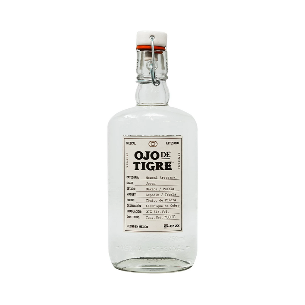 Mezcal Ojo de Tigre Joven 750 ml. 1 Mezcal Ojo de Tigre Joven 750 ml.