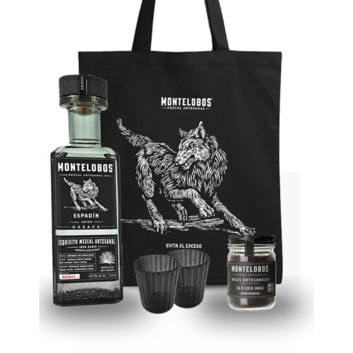 Mezcal Montelobos Espadin 750 ml. + Kit Especial