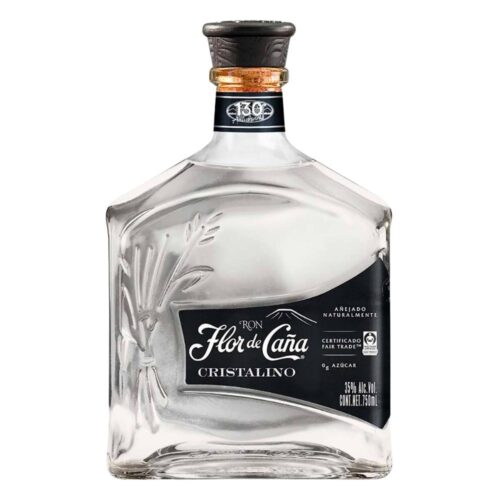 Ron Flor de Caña Cristalino 750 ml.