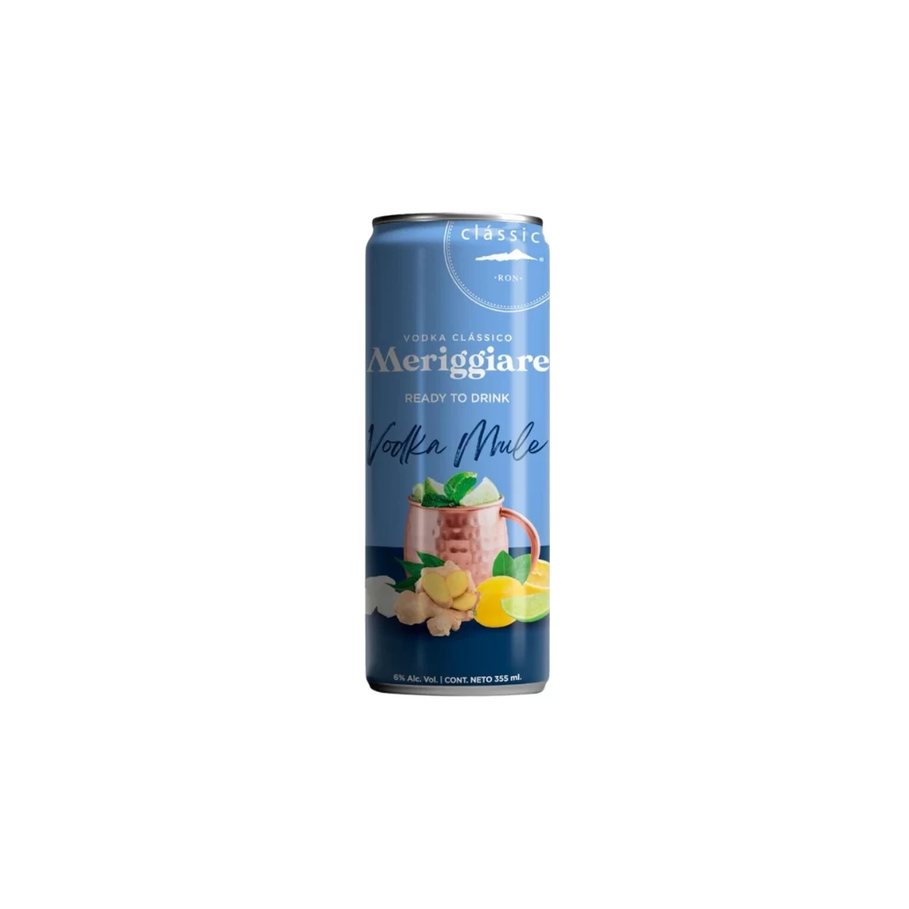 Vodka Mule Meriggiare 355 ml. 1 Vodka Mule Meriggiare 355 ml.