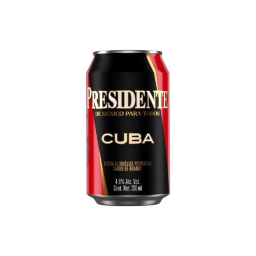 Bebida Preparada Presidente Cuba 355 ml.