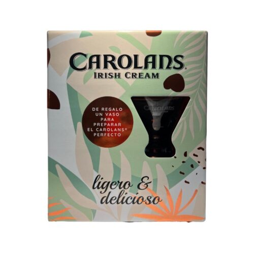 Crema Irlandesa Carolans 700 ml. + Vaso
