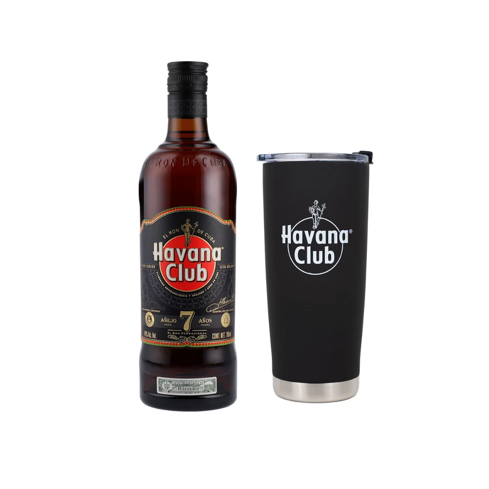 Ron Havana Club Añejo 7 Años 700 ml. + Yeti 1 Ron Havana Club Añejo 7 Años 700 ml. + Yeti