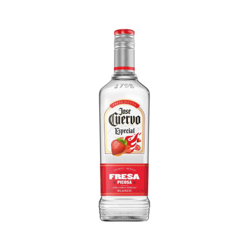 Licor De Tequila Jose Cuervo Especial Fresa Picosa 700 ml.