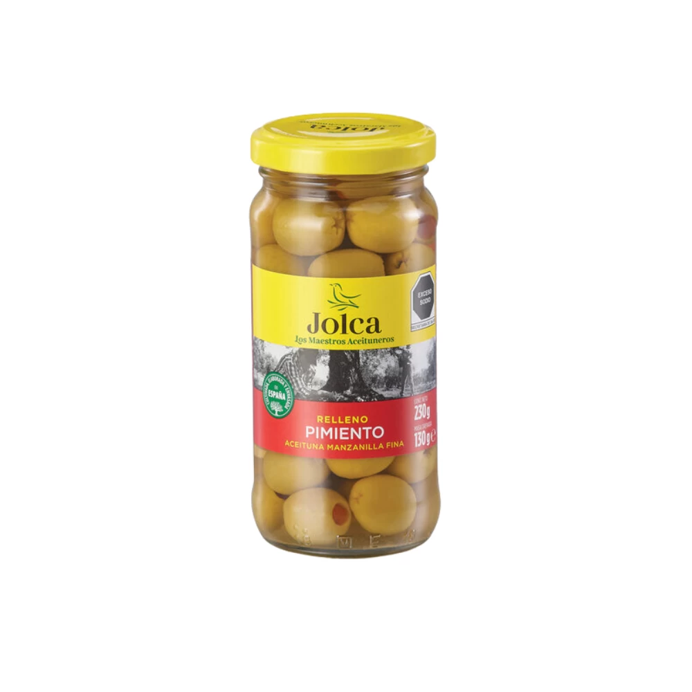 Jolca Aceituna Rellena De Pimiento 230 gr. 1 Jolca Aceituna Rellena De Pimiento 230 gr.