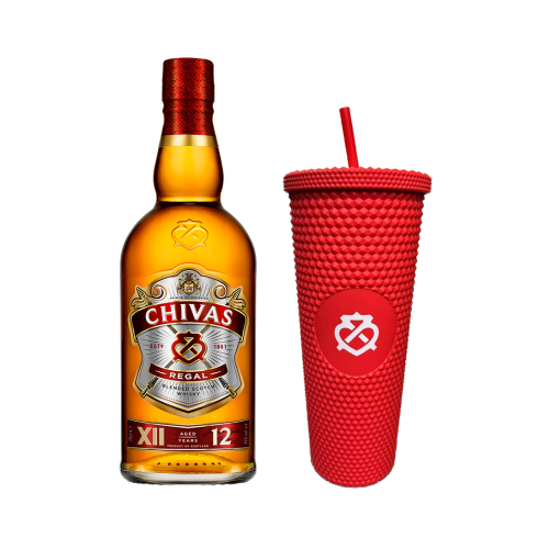 Whisky Chivas Regal 12 Años 750 ml. + Vaso