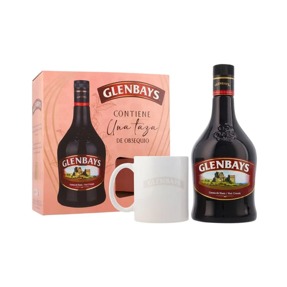 Crema De Nuez Glenbays 750 ml. + Taza 1 Crema De Nuez Glenbays 750 ml. + Taza