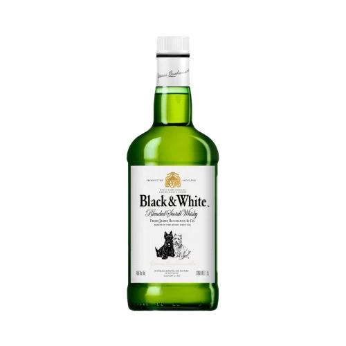Whisky Black And White 1500 ml.