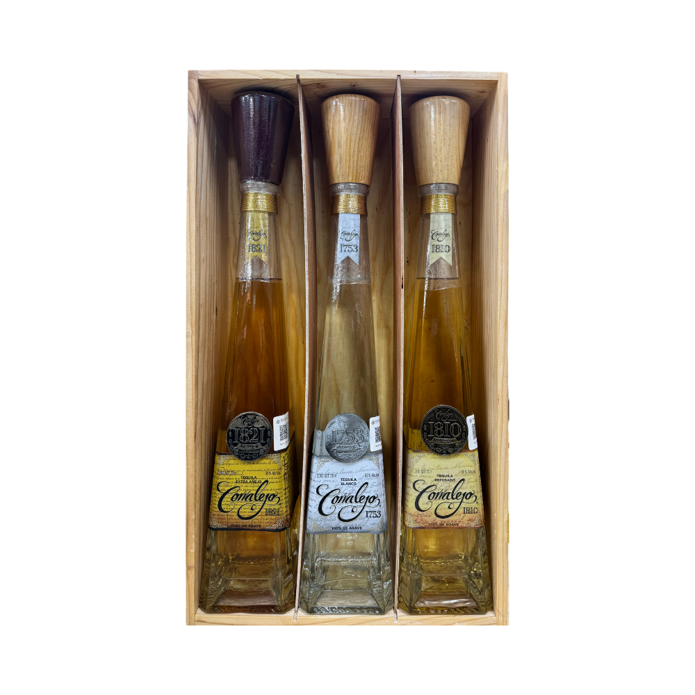 Tequila Corralejo Premium Estuche 3 Botellas 750 ml. 2 Tequila Corralejo Premium Estuche 3 Botellas 750 ml.