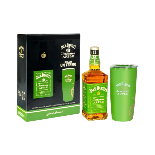 Whiskey Jack Daniels Apple 700 ml. + Termo