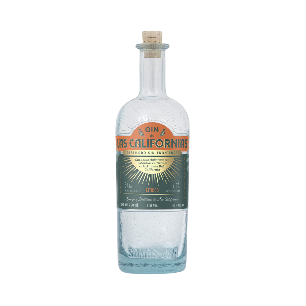 Ginebra Las Californias Citrico 750 ml. 1 Ginebra Las Californias Citrico 750 ml.