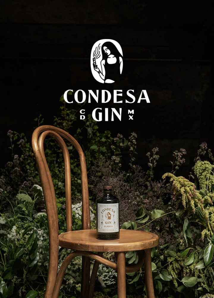 Sampieri Vinos y Licores Ginebra Condesa