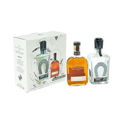 Tequila Herradura Ultra Añejo 700 ml. + Whiskey Woodford Reserve 375 ml.