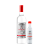 Tequila Tres Caballos Blanco 1000 ml. + 250 ml.