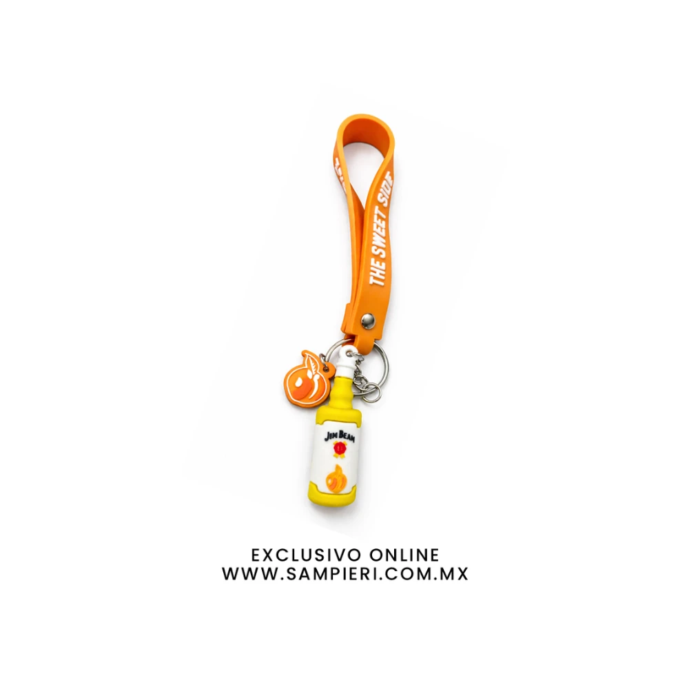 Licor Jim Beam Peach 700 ml. + Llavero 2 Licor Jim Beam Peach 700 ml. + Llavero