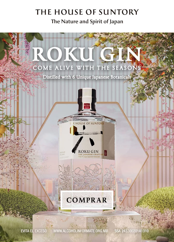 Ginebra Roku Gin 750 ml.