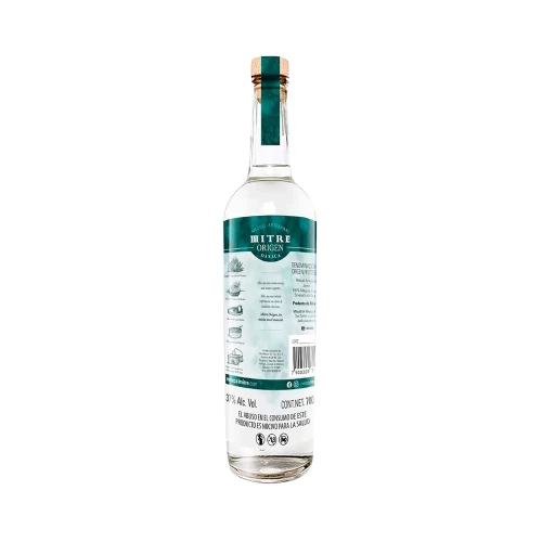 Mezcal Mitre Origen Artesanal 700 ml.