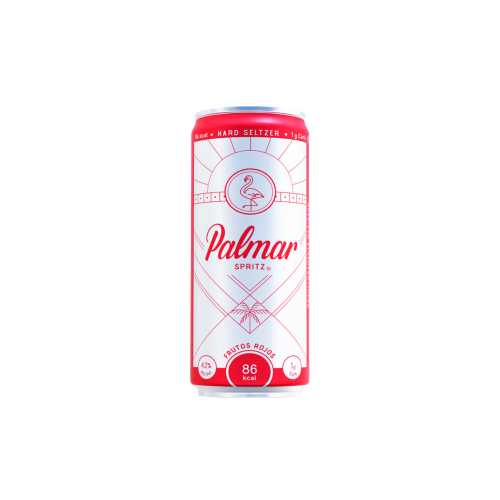 Palmar Hard Seltzer Frutos Rojos 355 ml.