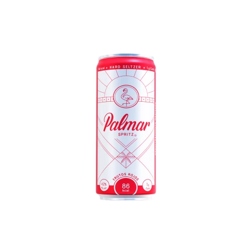 Palmar Hard Seltzer Frutos Rojos 355 ml.