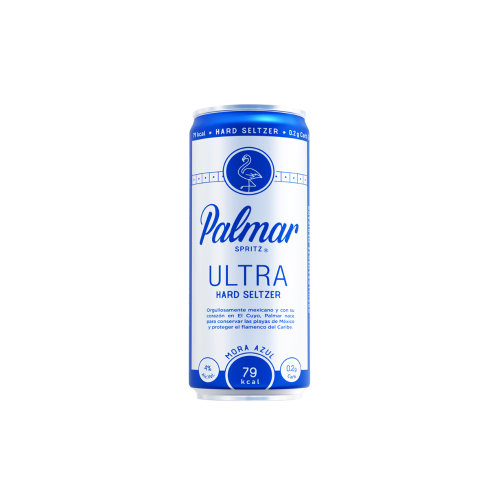 Palmar Hard Seltzer Mora Azul 355 ml.