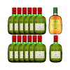 12 Whisky Buchanans 12 Años 750 ml. + Whisky Buchanans 12 Años 750 ml. + Whisky Buchanans Pineapple 750 ml.