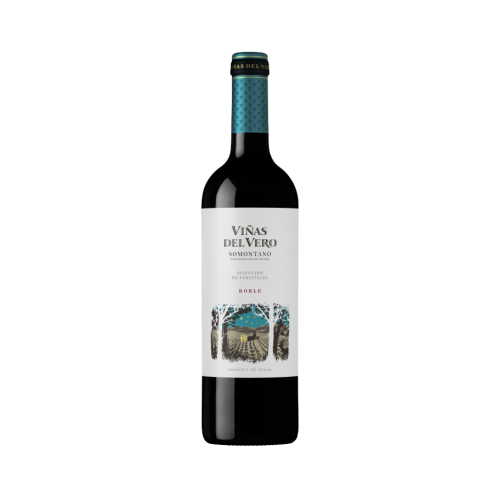 Vino Tinto Viñas Del Vero Roble Seleccion de Varietales Cabernet Sauvignon Merlot 750 ml.