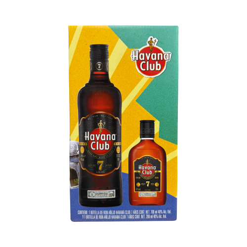 Ron Havana Club Añejo 7 Años 700 ml. + 200 ml.