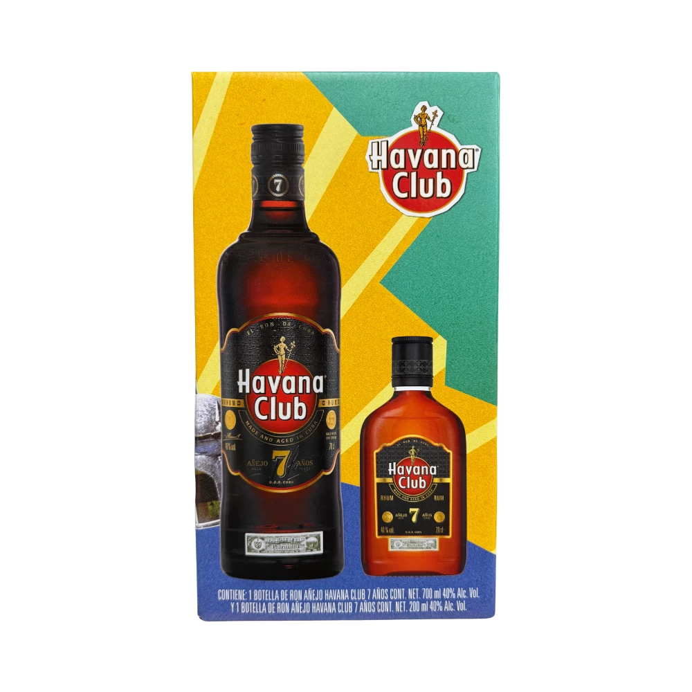 Ron Havana Club Añejo 7 Años 700 ml. + 200 ml. 1 Ron Havana Club Añejo 7 Años 700 ml. + 200 ml.