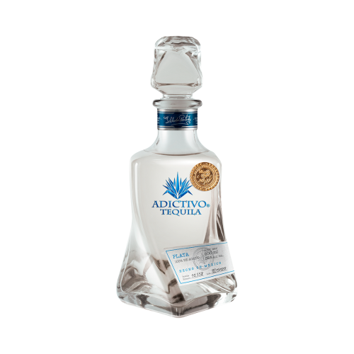 Tequila Adictivo Plata 750 ml.