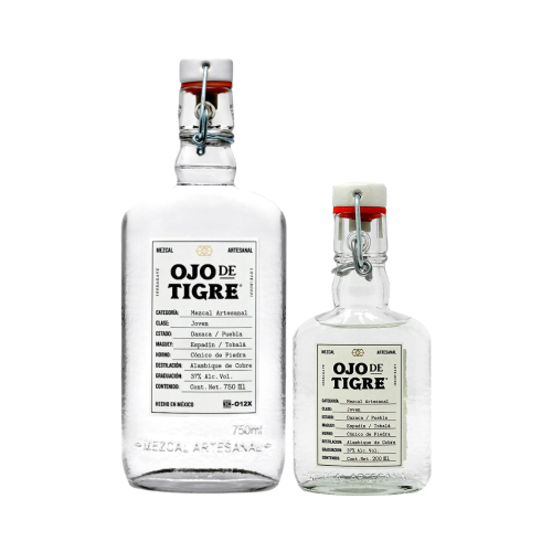 Mezcal Ojo de Tigre Joven 750 ml. + 200 ml.