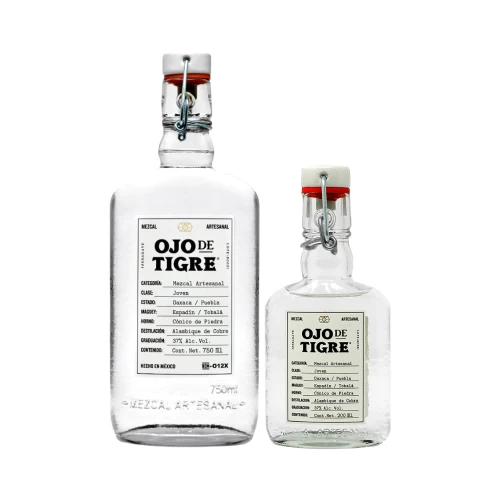 Mezcal Ojo de Tigre Joven 750 ml. + 200 ml.