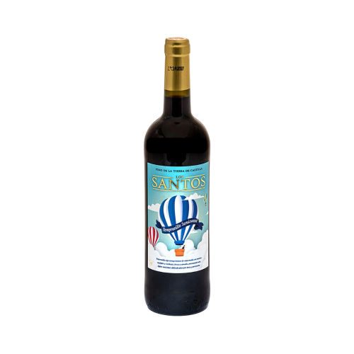 Vino Tinto Los Santos Tempranillo Semidulce 750 ml.