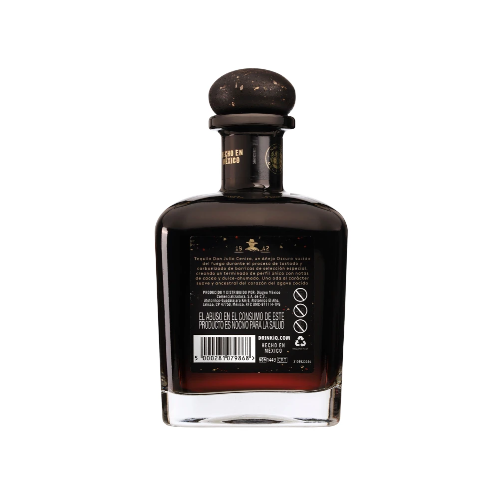 Tequila Don Julio Ceniza Añejo Oscuro 700 ml. 2 Tequila Don Julio Ceniza Añejo Oscuro 700 ml.