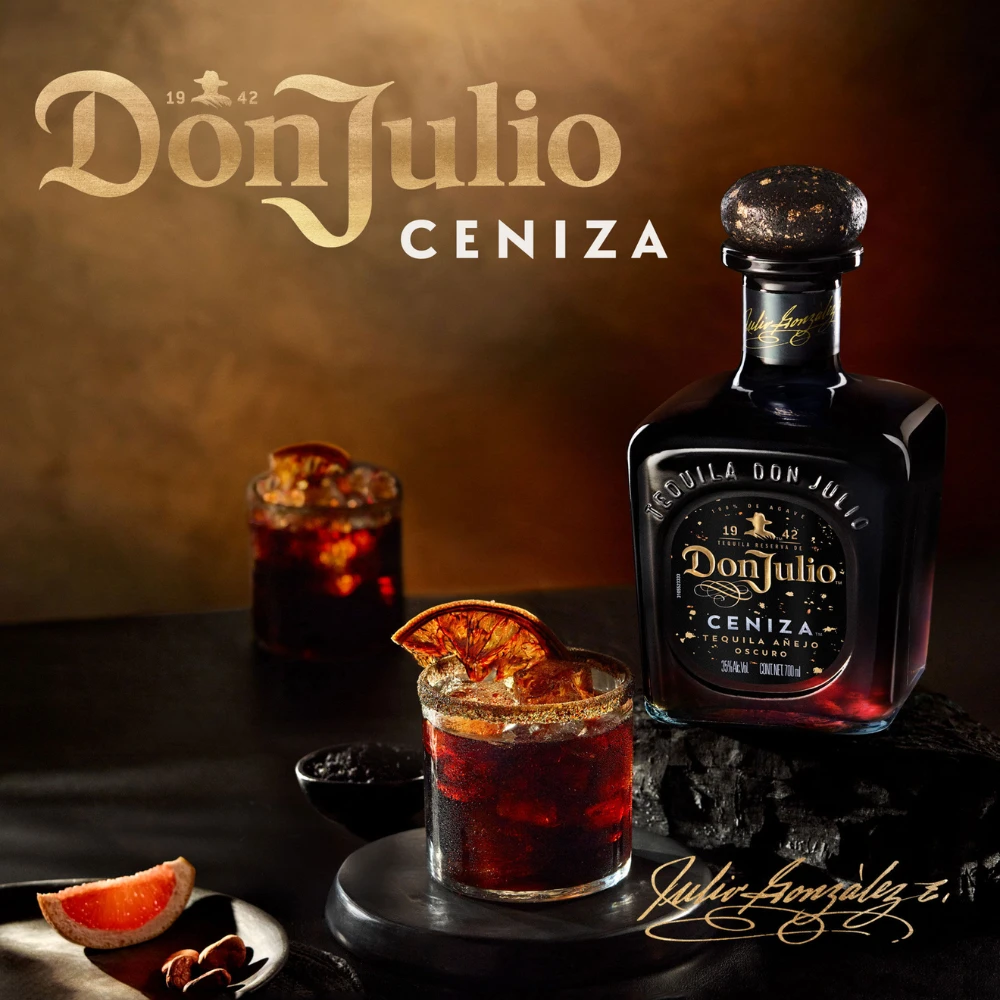 Tequila Don Julio Ceniza Añejo Oscuro 700 ml. 4 Tequila Don Julio Ceniza Añejo Oscuro 700 ml.