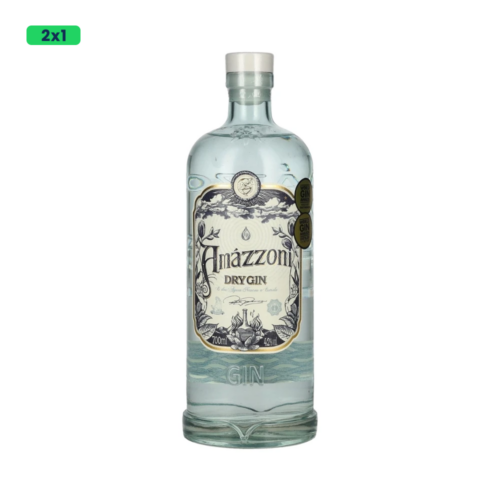 2x1 Ginebra Amazzoni Dry 750 ml.