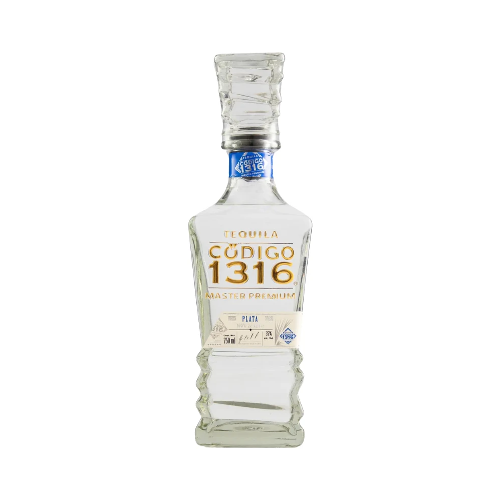 Tequila Codigo 1316 Plata 750 ml. 1 Tequila Codigo 1316 Plata 750 ml.