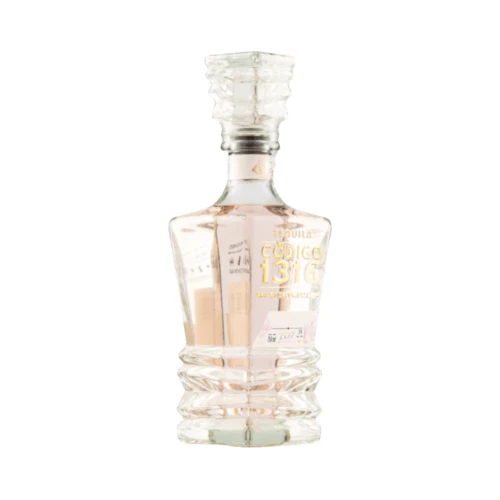 Tequila Codigo 1316 Plata Rosa 750 ml.