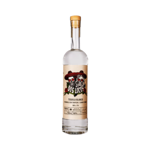 Tequila Dos Locos Blanco 700 ml.