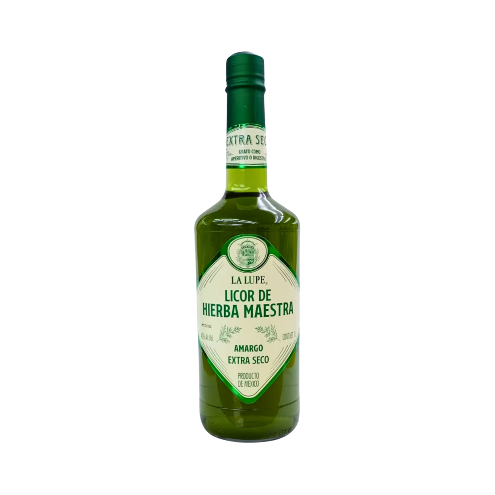 Licor La Lupe Hierba Maestra 1000 ml. 1 Licor La Lupe Hierba Maestra 1000 ml.