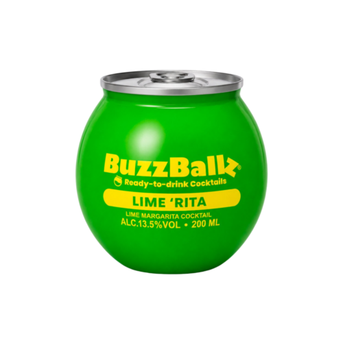 Bebida BuzzBallz Lime Rita 200 ml.