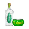 Tequila Sauza Hornitos Plata 700 ml. + 3 Bebida BuzzBallz Lime Rita 200 ml.