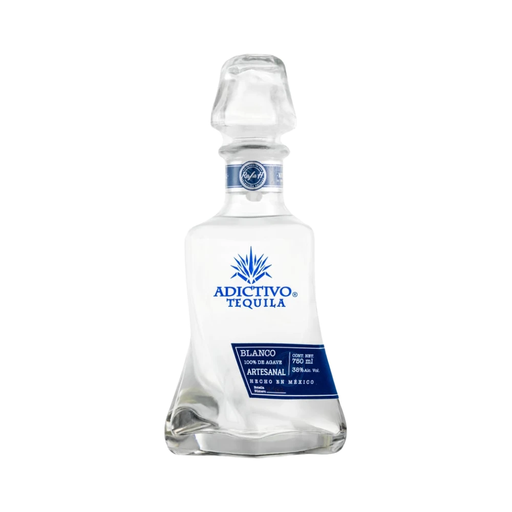 Tequila Adictivo Blanco Artesanal 750 ml. 1 Tequila Adictivo Blanco Artesanal 750 ml.